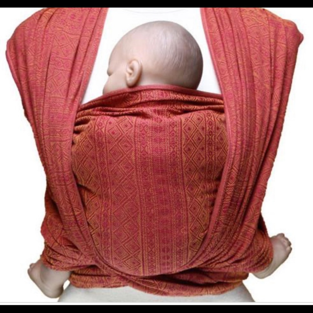 Golden Didymos cotton woven baby wrap